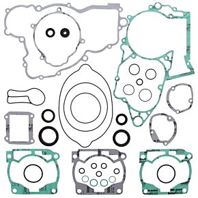 Vertex Pistons Vertex Pistons Vertex Gaskets 2004 KTM EXC 250 Complete Gasket Kit w/ Oil Seals - 811323