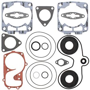 Vertex Pistons Vertex Pistons Vertex Gaskets 2006 Polaris 600 HO Fusion F/O Complete Gasket Kit w/ Oil Seals - 711291