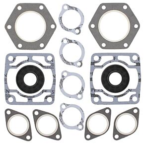 Vertex Pistons Vertex Pistons Vertex Gaskets 74-77 Polaris Electra Complete Gasket Kit w/ Oil Seals - 711074