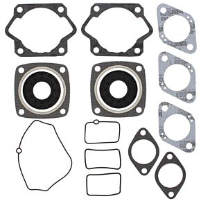 Vertex Pistons Vertex Pistons Vertex Gaskets 75-76 Moto ski Futura/440E FC/2 Complete Gasket Kit w/ Oil Seals - 711084