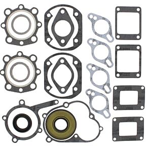 Vertex Pistons Vertex Pistons Vertex Gaskets 76-78 Yamaha Exciter EX440 A B Complete Gasket Kit w/ Oil Seals - 711146