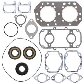 Vertex Pistons Vertex Pistons Vertex Gaskets 77-92 Kawasaki JS440 Complete Gasket Kit w/ Oil Seals - 611101