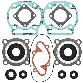 Vertex Pistons Vertex Pistons Vertex Gaskets 78-79 Moto Ski Futura 444 LC/2 Complete Gasket Kit w/ Oil Seals - 711115