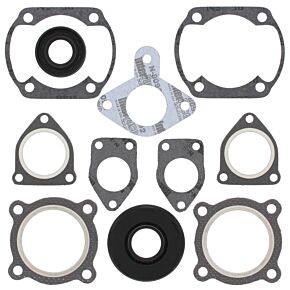 Vertex Pistons Vertex Pistons Vertex Gaskets 79-84 Yamaha Enticer ET300 C / H Complete Gasket Kit w/ Oil Seals - 711138A