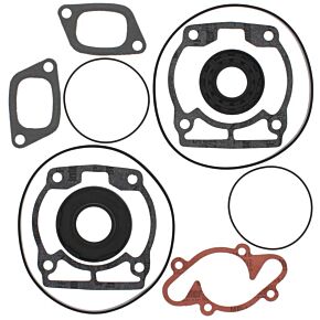 Vertex Pistons Vertex Pistons Vertex Gaskets 85-86 Ski-Doo Safari Grand Luxe Complete Gasket Kit w/ Oil Seals - 711169