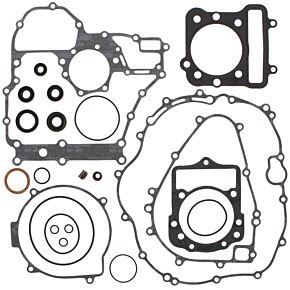 Vertex Pistons Vertex Pistons Vertex Gaskets 89-05 Kawasaki KLF300C Bayou 4x4 Complete Gasket Kit w/ Oil Seals - 811872
