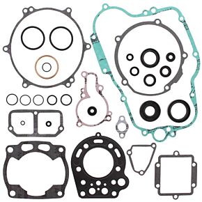 Vertex Pistons Vertex Pistons Vertex Gaskets 90-91 Kawasaki KX125 Complete Gasket Kit w/ Oil Seals - 811423