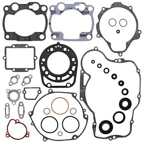 Vertex Pistons Vertex Pistons Vertex Gaskets 90-91 Kawasaki KX250 Complete Gasket Kit w/ Oil Seals - 811455
