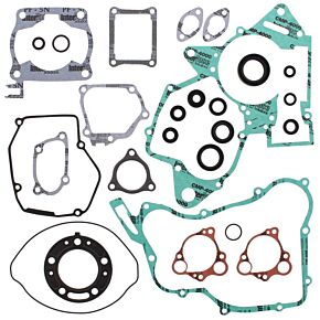 Vertex Pistons Vertex Pistons Vertex Gaskets 90-97 Honda CR125R Complete Gasket Kit w/ Oil Seals - 811235