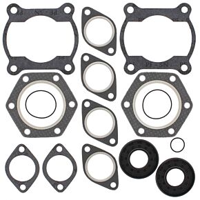Vertex Pistons Vertex Pistons Vertex Gaskets 91-99 Polaris Sport 440 Complete Gasket Kit w/ Oil Seals - 711186