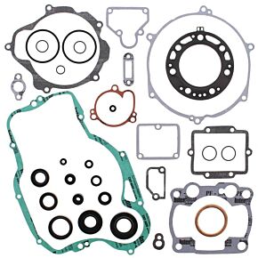 Vertex Pistons Vertex Pistons Vertex Gaskets 93-96 Kawasaki KX250 Complete Gasket Kit w/ Oil Seals - 811478