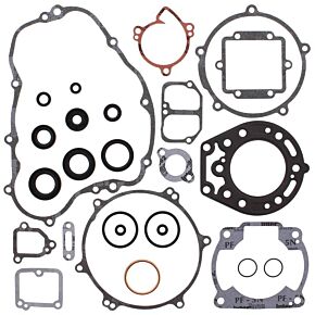 Vertex Pistons Vertex Pistons Vertex Gaskets 95-06 Kawasaki KDX200 Complete Gasket Kit w/ Oil Seals - 811442