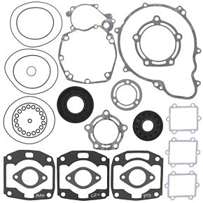 Vertex Pistons Vertex Pistons Vertex Gaskets 95-96 Arctic Cat Tigershark 900 Complete Gasket Kit w/ Oil Seals - 611502