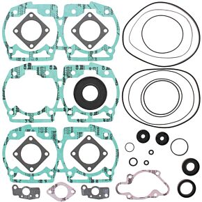 Vertex Pistons Vertex Pistons Vertex Gaskets 95-96 Ski-Doo Formula SS Complete Gasket Kit w/ Oil Seals - 711293