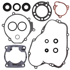 Vertex Pistons Vertex Pistons Vertex Gaskets 95-97 Kawasaki KX100 Complete Gasket Kit w/ Oil Seals - 811409