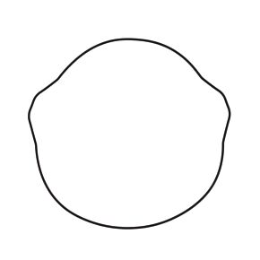 Vertex Pistons Vertex Pistons Vertex Gaskets 96-04 Honda XR400R Outer Clutch Gasket Kit - 817200