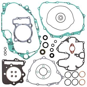Vertex Pistons Vertex Pistons Vertex Gaskets 96-98 Honda XR400R Complete Gasket Kit w/ Oil Seals - 811265