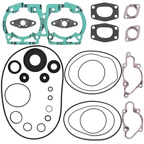 Vertex Pistons Vertex Pistons Vertex Gaskets 97-00 Ski-Doo Formula 500/DLX LC Complete Gasket Kit w/ Oil Seals - 711212