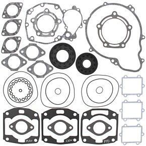 Vertex Pistons Vertex Pistons Vertex Gaskets 97-98 Arctic Cat Tigershark 1000 Complete Gasket Kit w/ Oil Seals - 611503