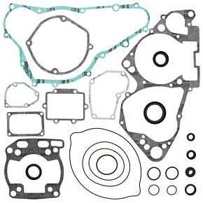 Vertex Pistons Vertex Pistons Vertex Gaskets 99-00 Suzuki RM250 Complete Gasket Kit w/ Oil Seals - 811582