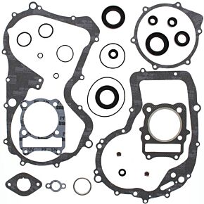 Vertex Pistons Vertex Pistons Vertex Gaskets 99-02 Suzuki LT-F300F King Quad Complete Gasket Kit w/ Oil Seals - 811832