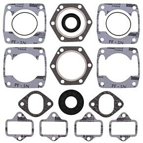 Vertex Pistons Vertex Pistons Vertex Gaskets JLO-Cuyuna 2F400/2 6 Bolt Head FC/2 Complete Gasket Kit w/ Oil Seals - 711106A