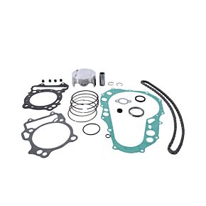 Vertex Pistons Vertex Pistons Vertex Piston 04-08 Arctic Cat 400 DVX 400cc Top End Piston Kit - VTKTC22951B-1