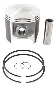 Vertex Pistons Vertex Pistons Vertex Piston 95-01 Honda CR 500 R 500cc +1.00mm Oversized Cast Replica Piston Kit - 22447100