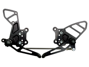 Vortex Racing Vortex Racing 01-04 Suzuki GSX-R1000,01-05 GSX-R600,00-05 GSX-R750 Rear Set- Black - RS503K