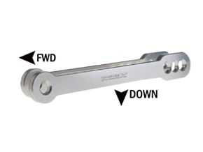 Vortex Racing Vortex Racing 04-07 Kawasaki ZX10R Ninja,02-05 ZX1200 Ninja,05-06 ZX600,ZX636 Lowering Kit- Silver - LL412