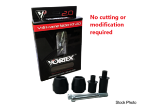 Vortex Racing Vortex Racing 13-15 Honda CBR 500 R V3 2.0 Frame Slider Kit- No Cut - SR115