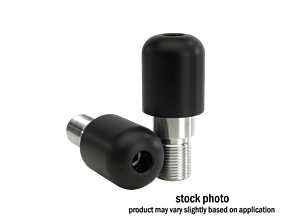 Vortex Racing Vortex Racing Bar End Slider- Black - BE512K