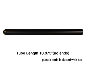 Vortex Racing Vortex Racing Clip-On Standard Bar 10.875 Length- Black - CLR001K