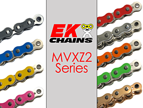 Vortex Racing Vortex Racing EK 530 MVXZ2 Rivet Master Link- Gold - 530MVXZ2-MLJ/G