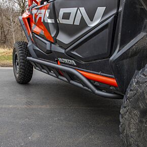 Wehrli Wehrli 19+ Honda Talon 1000X 4 Seat Rock Sliders - Talon Red - WCF102032-TNR