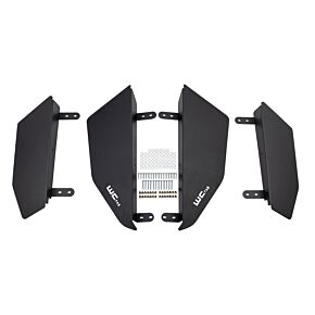Wehrli Wehrli 2019+ Honda Talon 1000X 4 Seat Lower Door Kit - Fine Texture Black - WCF102028-FTB