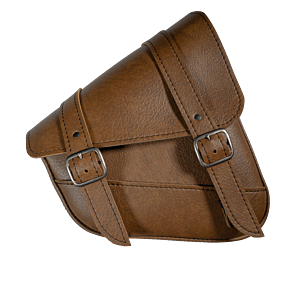 WILLIE & MAX Willie & Max HD Sportsters,Custom Hard Tails Swingarm Bag Dual Shock(10.5inLx11.5inWx 4.5in H)-Brown - 59773-00