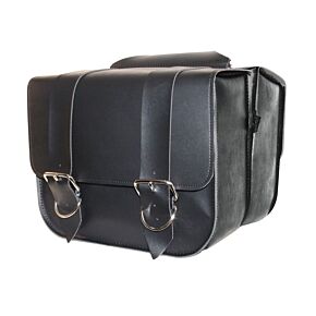 WILLIE & MAX Willie & Max Universal Standard Touring Saddlebags (14 in L x 13 in W x 5.5 in H) - Black - 58311-00