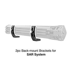 XKGLOW XKGLOW XK Glow Back Mount Brackets for SAR Search Light Bars 2pc - XK-SAR-BRC