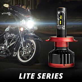 XKGLOW XKGLOW XK Glow H4 Motorcycle-25W High/Low Headlight Bulb w/ Built-in Driver 2nd Gen - XK045001-H4-M