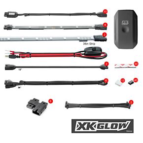 XKGLOW XKGLOW XK Glow LED Snowmobile Accent Light Kits XKchrome Smartphone App (Advanced) - XK-SNOW-ADV