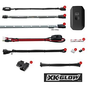 XKGLOW XKGLOW XK Glow LED Snowmobile Accent Light Kits XKchrome Smartphone App (Standard) - XK-SNOW-STA