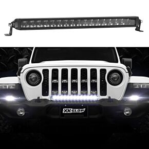 XKGLOW XKGLOW XK Glow Razor Light Bar Auxiliary High Beam Driving No Wire & Switch 10in - XK064010-D