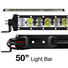 XKGLOW XKGLOW XK Glow RGBW Light Bar High Power Offroad Work/Hunting Light w/ Bluetooth Controller 50In - XK-BAR-50