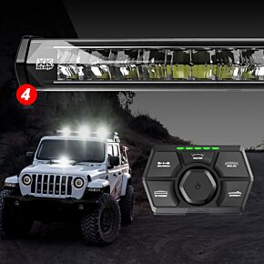 XKGLOW XKGLOW XK Glow SAR360 Light Bar Kit Emergency Search and Rescue Light System (2)52In (2)36In - XK-SAR360-3322