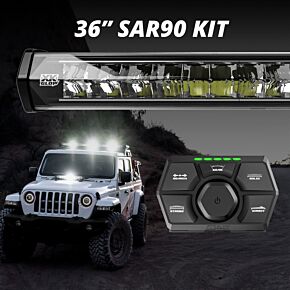 XKGLOW XKGLOW XK Glow SAR90 Light Bar Kit Emergency Search and Rescue Light System 36In - XK-SAR90-2