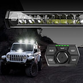 XKGLOW XKGLOW XK Glow SAR90 Light Bar Kit Emergency Search and Rescue Light System White 52In - XK-SAR90-3W