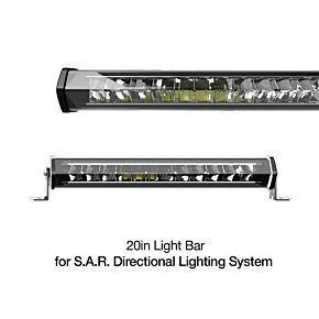 XKGLOW XKGLOW XK Glow White Housing SAR Light Bar - Emergency Search and Rescue Light 20In - XK-SAR-1W