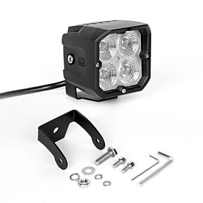 XKGLOW XKGLOW XK Glow XKchrome 20w LED Cube Light w/ RGB Accent Light - Flood Beam - XK065001-FL