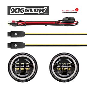 XKGLOW XKGLOW XKG Moto Headlights - XK042011-B